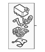59117015P - Engine: Oil Cooler for Audi Image