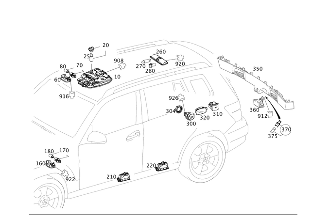525456726 - Electrical System: Contact Socket Housing for Mercedes-Benz Image image