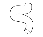 89023429 - Belts &amp; Cooling: Radiator Coolant Hose for GM Image