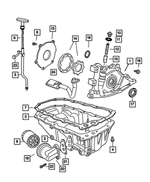 4777991AB - : Engine Oil Pan for Mopar Image