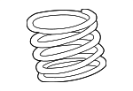 4040A136 - : Coil Spring for Mitsubishi: Outlander Image