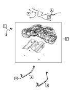 6503839 - Fuel and Accelerator Pedal: Hex Head Bolt And Coned Washer for Mopar Image