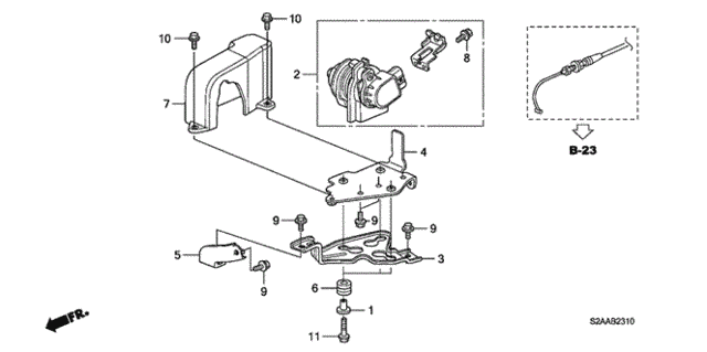 Accelerator Sensor for 2009 Honda S2000 #0