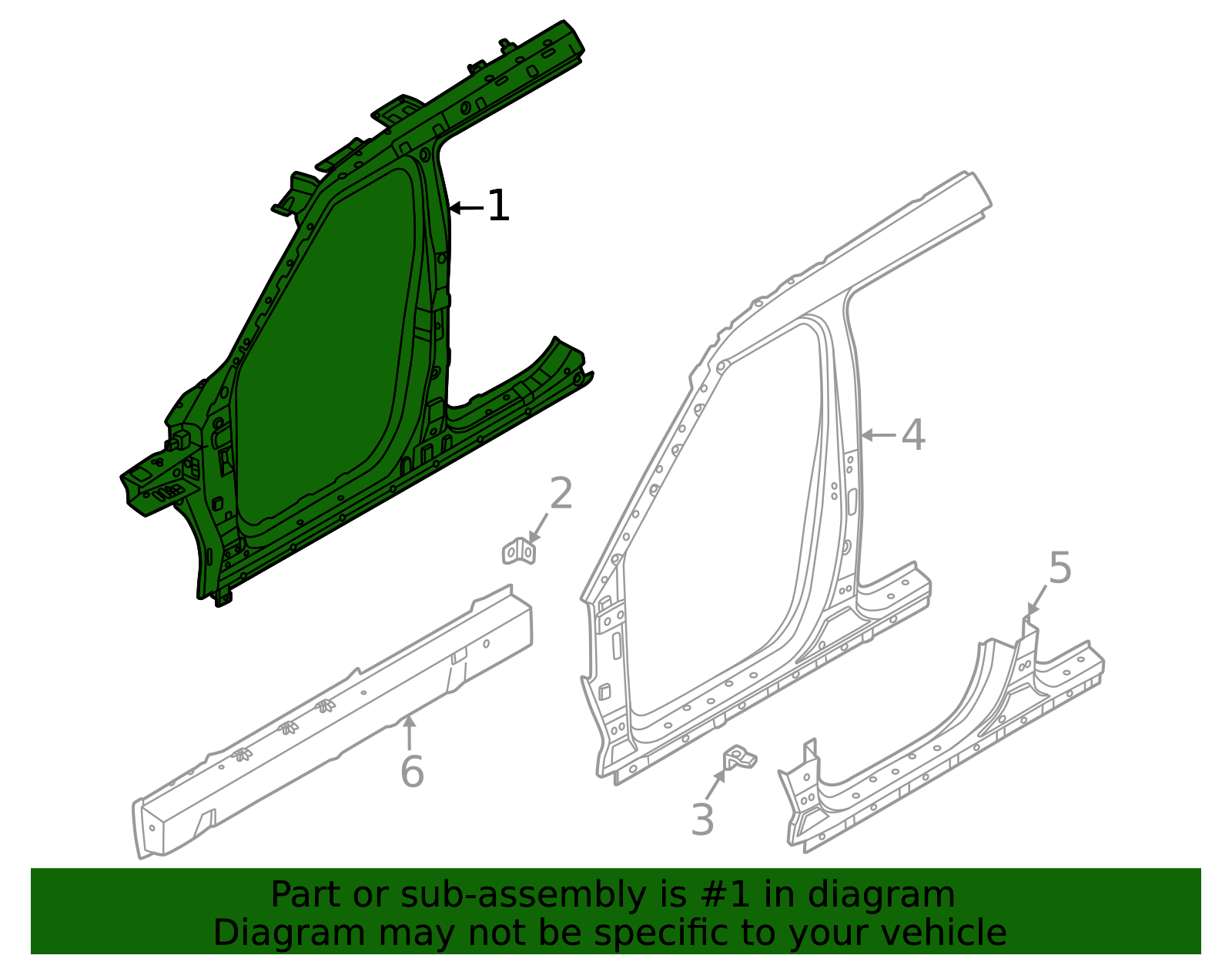 Uniside - Complete OEM Side Body Assembly | AutoNation Parts
