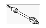 561407272AA - Suspension: Axle Assembly for Volkswagen Image