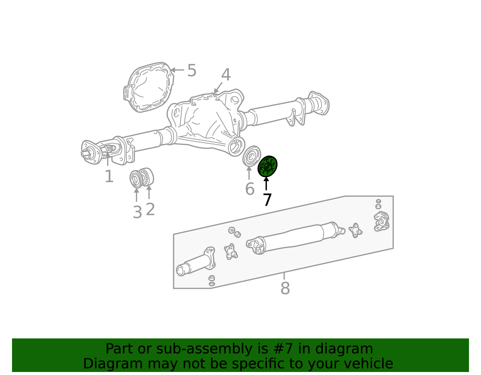 2003-2014 Ford Companion Flange DL3Z-4851-A | TascaParts.com