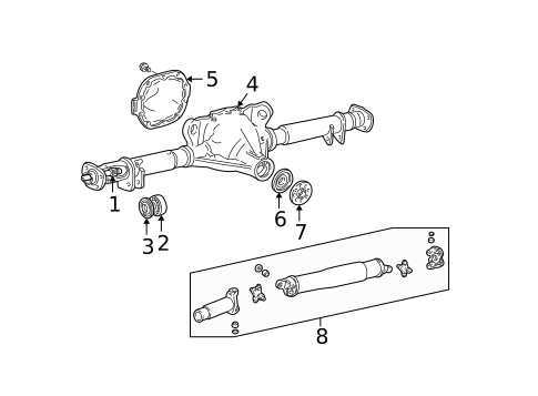 Axle Housing for 2009 Lincoln Town Car #0