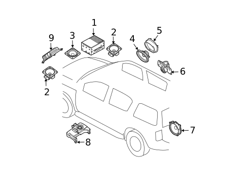 Sound System for 2011 Nissan TITAN #0