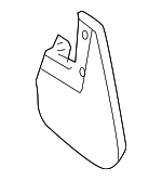 638507S800 - : Mud Guard for Nissan: Armada, Pathfinder Armada, TITAN Image