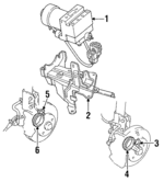 F4BZ2C257A - Electrical: ABS Control Unit for Ford: Aspire Image
