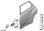 41529850992 - : Rear Right Door for BMW Image