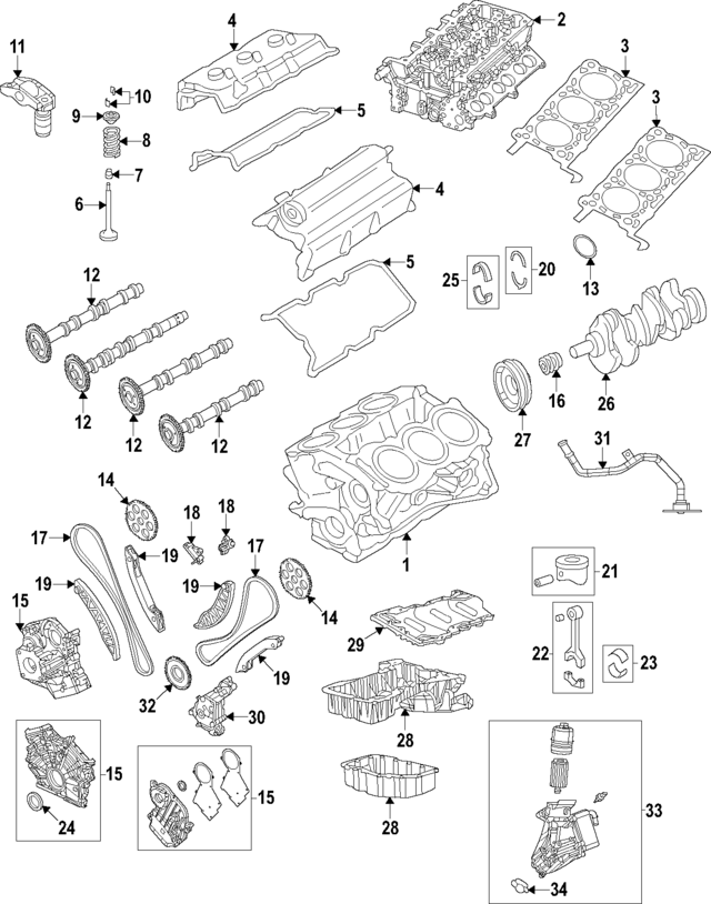 68490099AA - Engine: Cylinder Head for Mopar Image