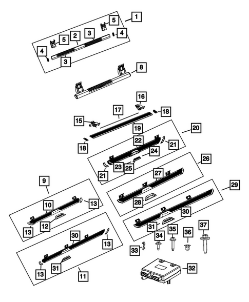 Running Boards and Side Steps for 2023 Ram 2500 #0