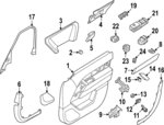 LR186364 - : Window Switch for Land-Rover Image