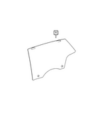 68589888AB - Glass: Rear Door Glass, Right for Mopar Image
