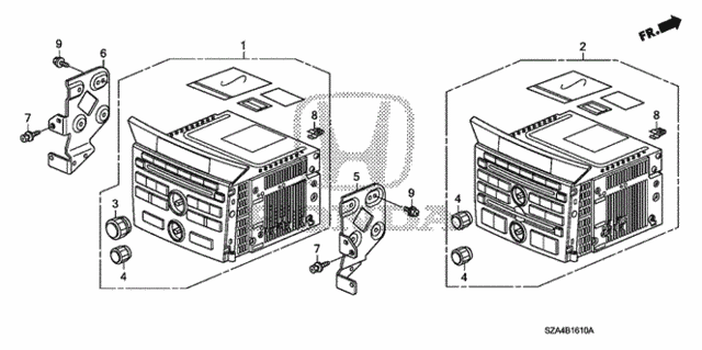 Audio Unit (-'11) for 2011 Honda Pilot #0