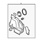 6474002032B0 - Body: Side Trim Panel for Toyota: Matrix Image