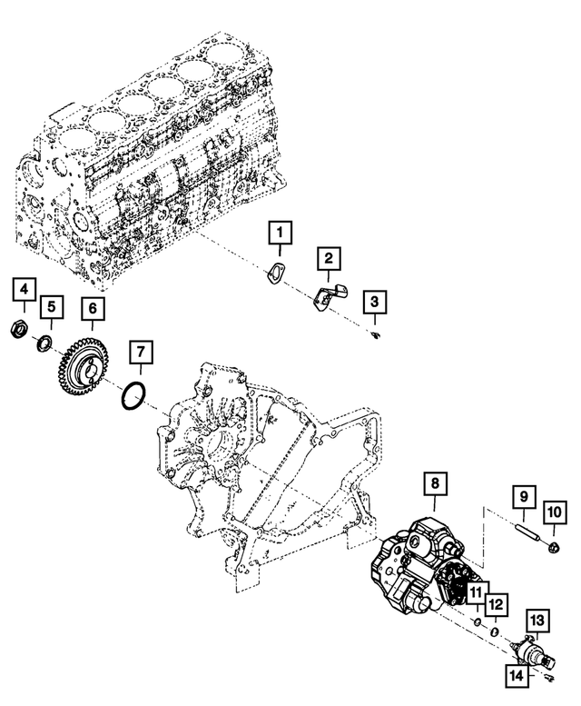 5086769AA - Fuel: Nut, Mounting for Mopar Image