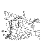 120524 - Fuel: Cable Clip for Mopar Image