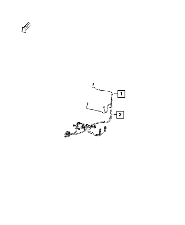 68195883AA - : Seat Wiring for Mopar Image