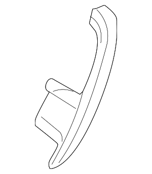 997555261015X6 - Body: Interior Door Pull Handle for Porsche Image