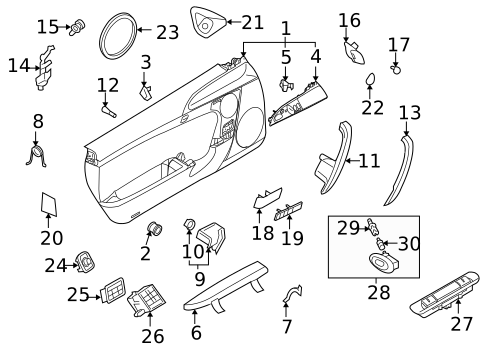 Hardware, Fasteners & Fittings for 2013 Porsche 911 #0