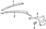 4463790 - Body: Windshield Trim for Mopar Image