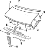 15600563 - Body: Hood for Chevrolet: G10, G20, G30, P20, P30 | GMC: G1500, G2500, G3500, P2500, P3500 Image