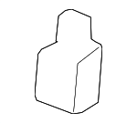 4576889 - Electrical: Air Tube Clip for Buick: Lucerne | Oldsmobile: Aurora Image