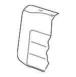 1J0885805QCLGM - Body: Seat Back Cover for Volkswagen: Golf Image