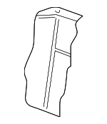 1J0885806NDLGL - Body: Seat Back Cover for Volkswagen: Golf Image