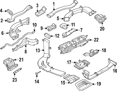 Ducts for 2025 BMW 740i #0