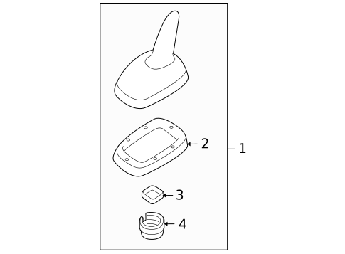 Exterior Trim - Roof for 2012 Volkswagen Jetta #0
