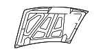 F87Z16612AA - Body: Hood for Ford: Ranger Image