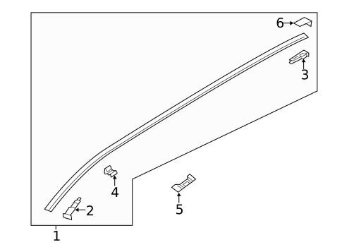 Exterior Trim - Roof for 2018 Mazda CX-5 #0
