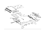2126906550 - Trim and Lining: Trim, Roof for Mercedes-Benz: E250, E350, E400, E550, E63 AMG Image