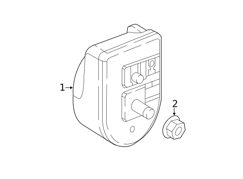 Parking Aid for 2022 Mercedes-Benz Metris #1