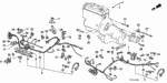 90075PD3000 - Engine: BOLT, FLANGE (10X43) for Honda Image