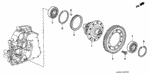 41010PL4326 - Transmission - Automatic: CASE, DIFFERENTIAL for Honda Image