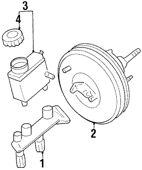 Hydraulic System for 1997 Mercury Tracer #0