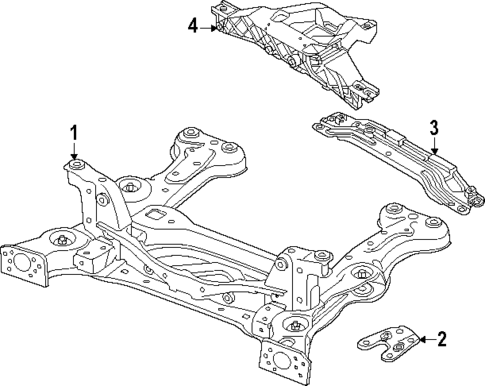 Suspension Mounting for 2025 Volkswagen ID. Buzz #2