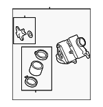 13717575403 - Cooling System: Inter-cooler for BMW: 750i, 750i xDrive, 750Li, 750Li xDrive Image