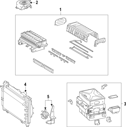 Hybrid Components for 2011 Lexus GS450h #0