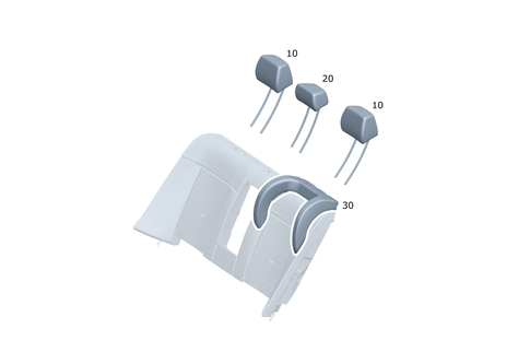 Head Restraint for 2014 Mercedes-Benz E250 #0