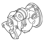 6M145704D - Air &amp; Fuel Delivery: Turbocharger for Audi Image
