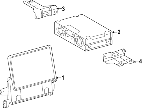 Entertainment System Components for 2025 Lexus LX700h #0