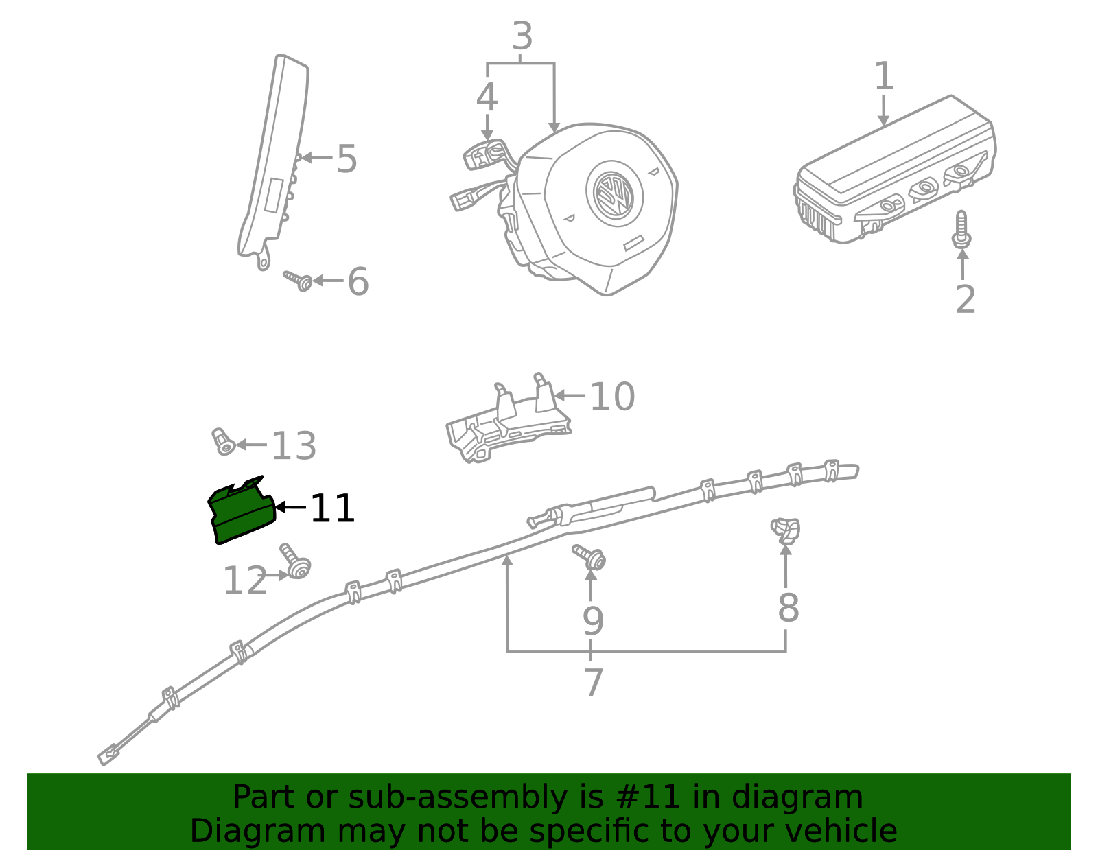 11k R 11K-880-672 - High-Quality Curtain Air Bag Bracket for 2023-2025 ...
