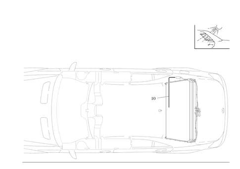 Rear Window Roller Blind for 2012 Mercedes-Benz S400 #0