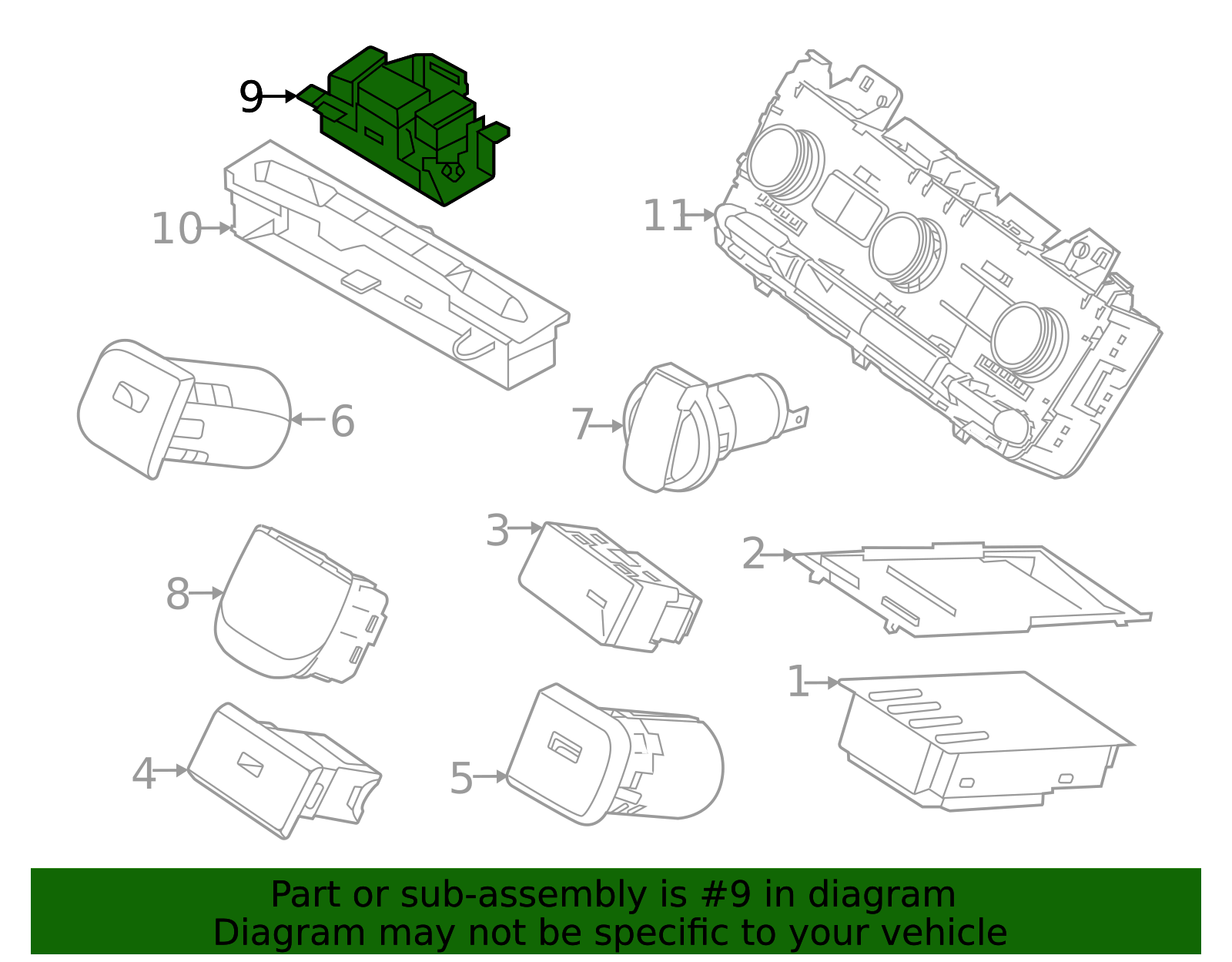88345 R0000 93310-R0000 - Prk Brake Switch 2022-2024 Kia Carnival | Kia.Parts Store