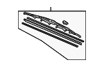 76620SEPA01 - : Wiper Blade for Acura Image